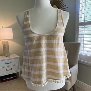 Lily Pulitzer pop Pom striped top